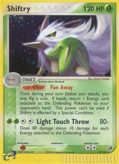 Shiftry - 12/100 - 12/100: Sandstorm