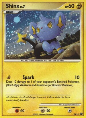 Shinx - DP15 - DP15: Diamond and Pearl Promos (MP)