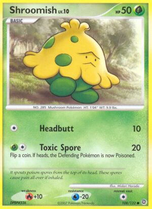 Shroomish - 108/132: Secret Wonders