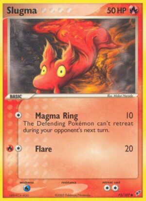 Slugma - 075/107 - 75/107: Deoxys
