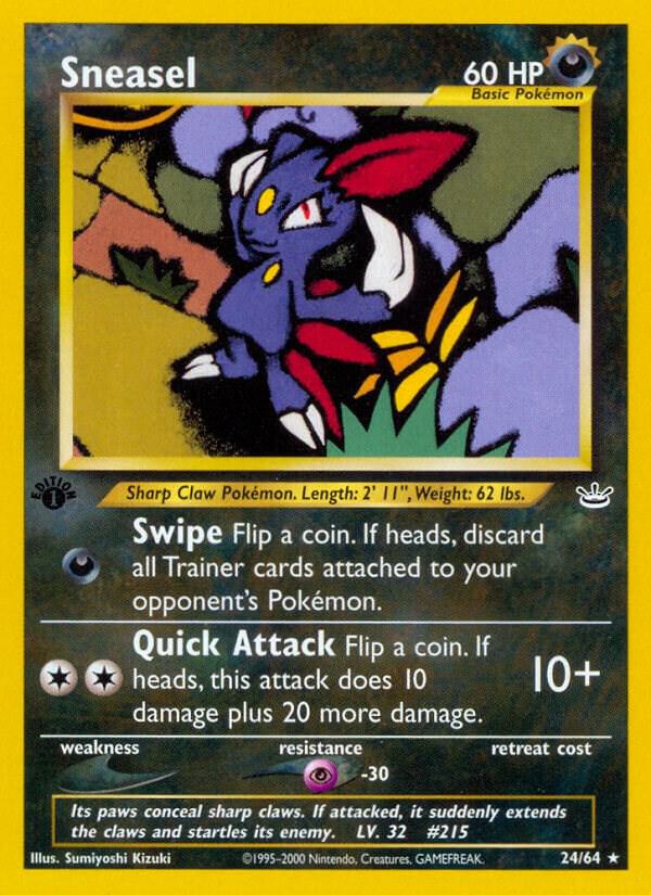 Sneasel - 24/64: Neo Revelation (LP)