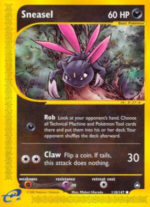Sneasel - 110/147: Aquapolis