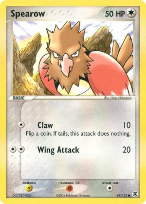 Spearow - 81/112: FireRed & LeafGreen