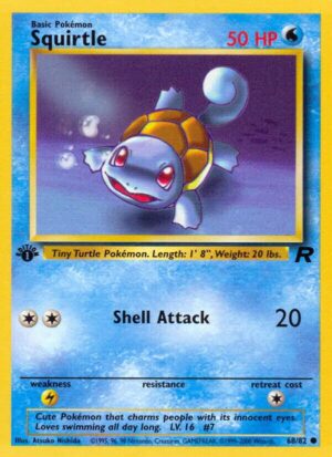 Squirtle - 68/82: Team Rocket (LP)