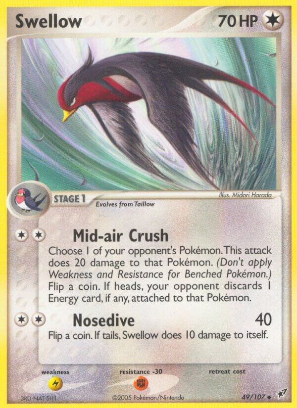Swellow - 49/107: Deoxys
