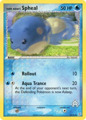 Team Aqua's Spheal - 57/95 - 57/95: Team Magma vs Team Aqua