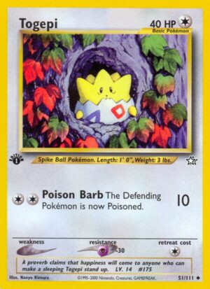 Togepi - 051/111: Neo Genesis (LP)