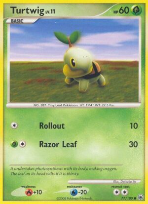 Turtwig (77) - 77/100: Majestic Dawn