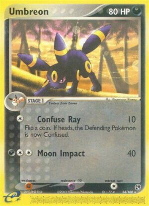 Umbreon - 24/100: Sandstorm (LP)