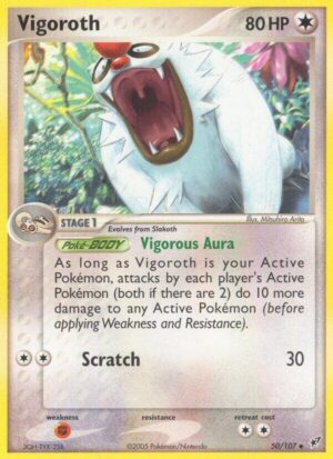 Vigoroth - 50/107: Deoxys