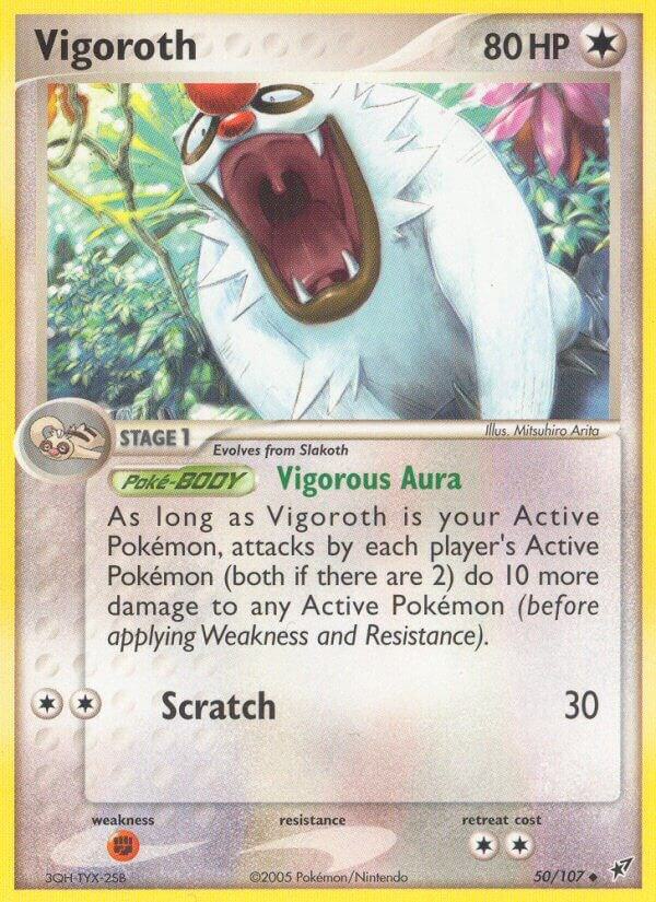 Vigoroth - 50/107: Deoxys