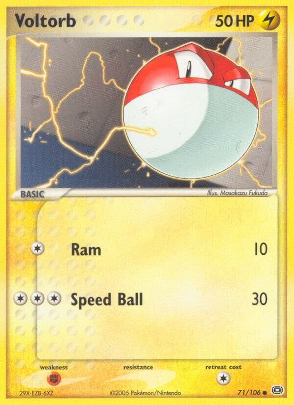 Voltorb - 71/106: Emerald