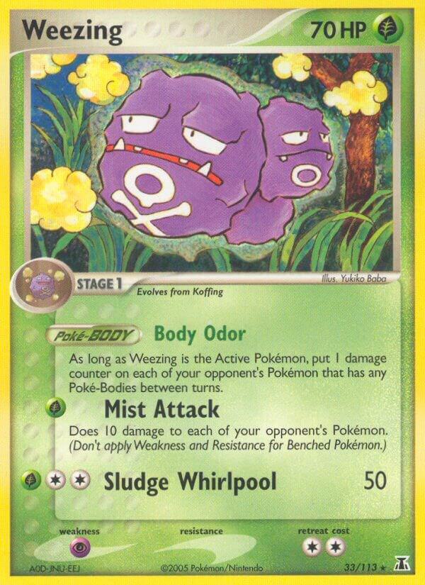 Weezing - 33/113: Delta Species