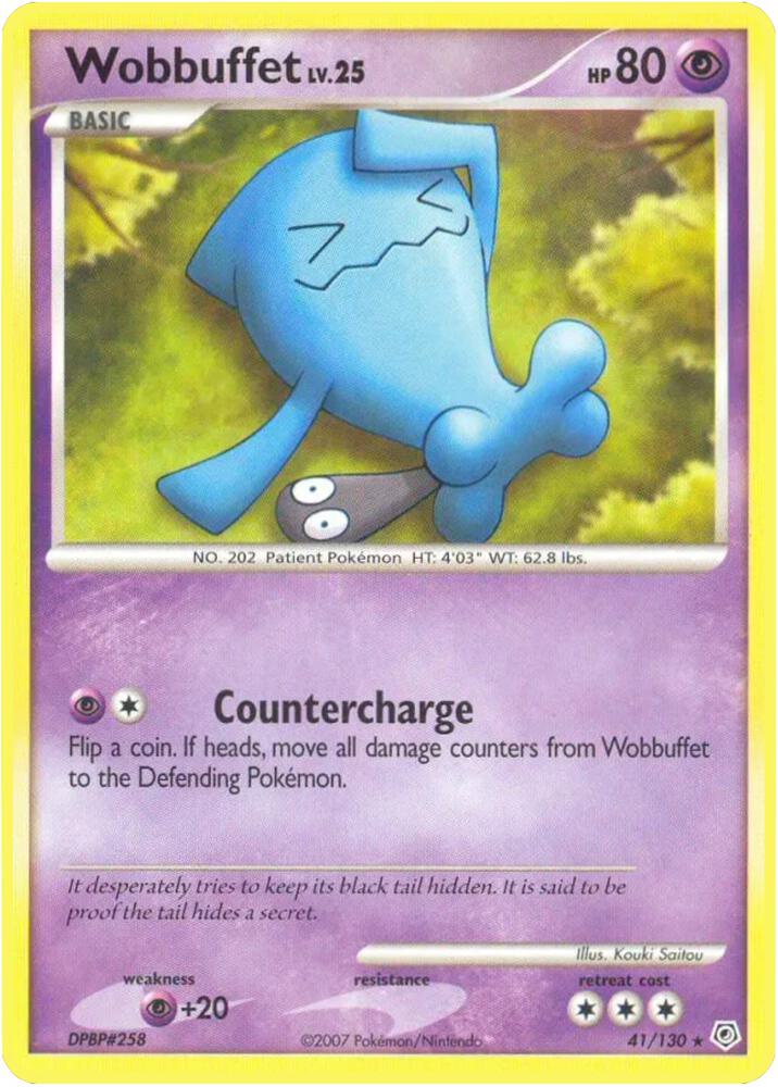 Wobbuffet - 41/130: Diamond and Pearl (HP)