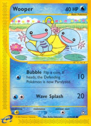 Wooper (117) - 117/147: Aquapolis (LP)