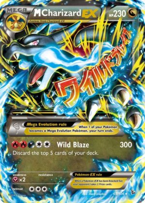 M Charizard EX (X) - 69/106: XY - Flashfire (LP)