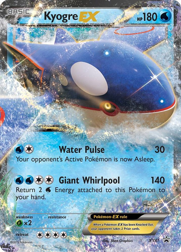 Kyogre EX - XY41: XY Promos