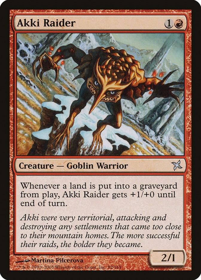 Akki Raider - 92: Betrayers of Kamigawa