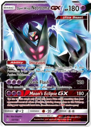 Dawn Wings Necrozma GX - 63/156: SM - Ultra Prism