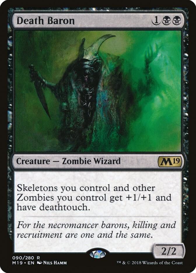 Death Baron - 90: Core Set 2019