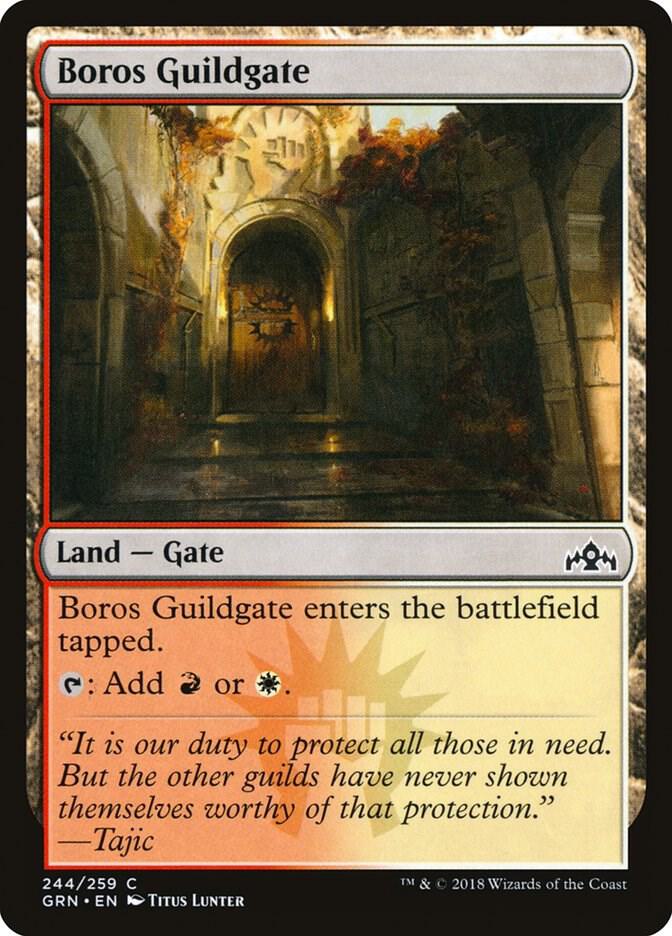 Boros Guildgate (244) - 244: Guilds of Ravnica