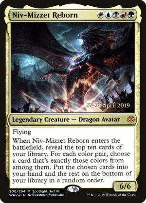 Niv-Mizzet Reborn - 208: Prerelease Cards