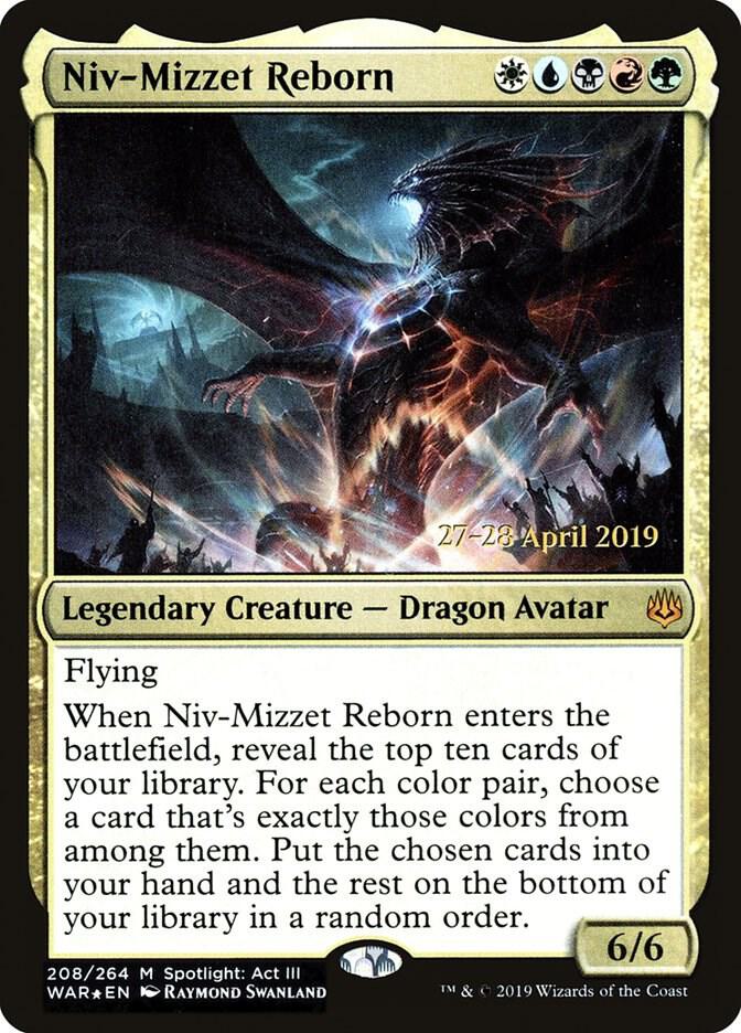 Niv-Mizzet Reborn - 208: Prerelease Cards
