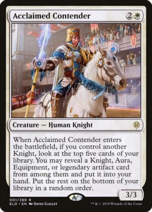 Acclaimed Contender - 1: Throne of Eldraine