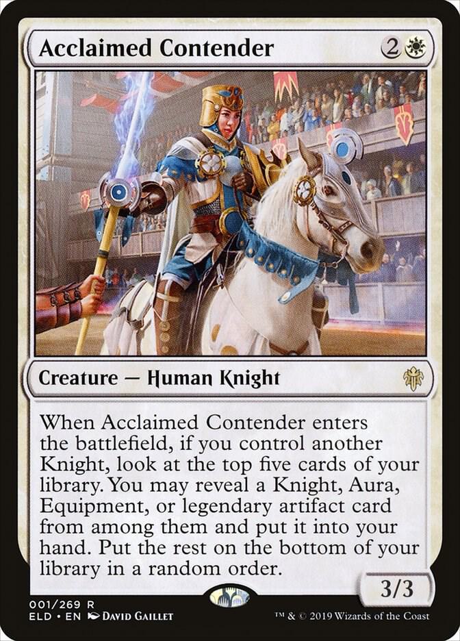 Acclaimed Contender - 1: Throne of Eldraine
