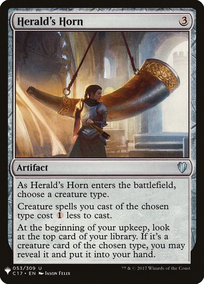 Herald's Horn - 53: The List Reprints
