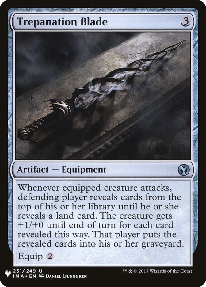 Trepanation Blade - 231: The List Reprints