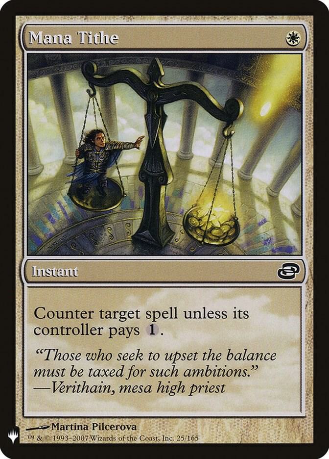 Mana Tithe - 25/165: The List Reprints