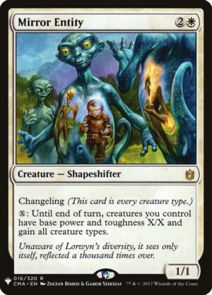 Mirror Entity (CMA) - 016/320: The List Reprints