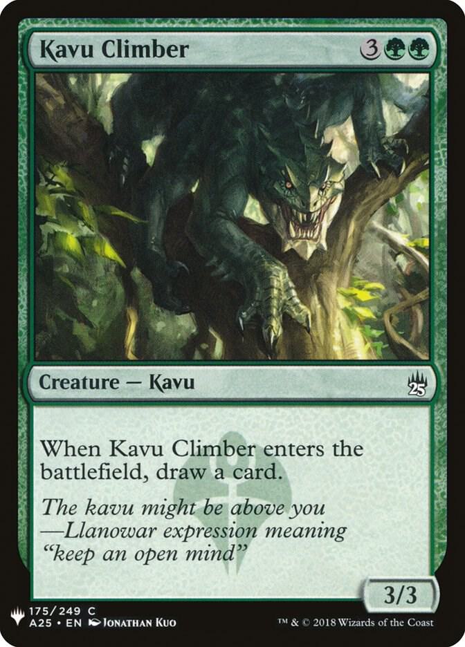Kavu Climber - 175: The List Reprints