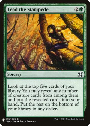 Lead the Stampede - 16: The List Reprints