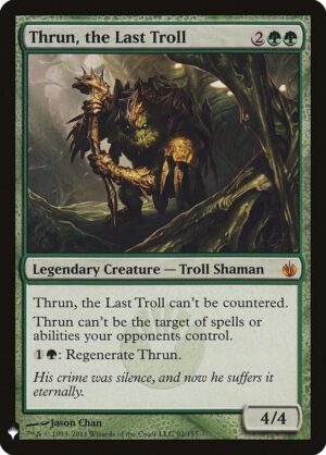 Thrun, the Last Troll - 92: The List Reprints
