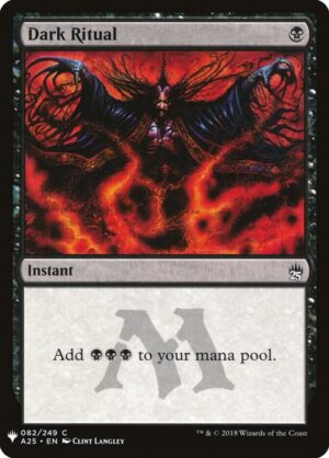 Dark Ritual (A25) - 82: The List Reprints