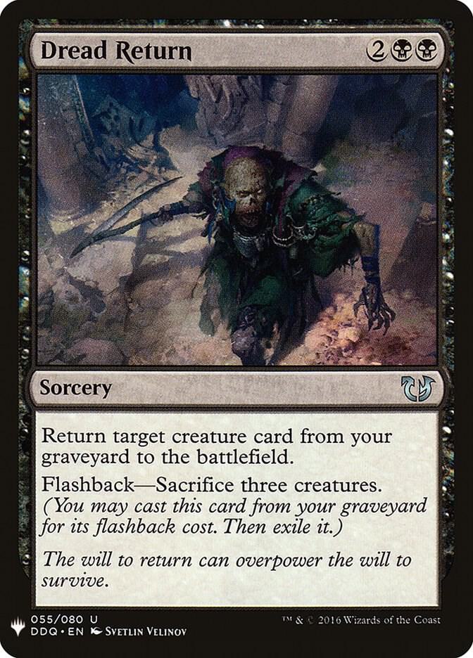 Dread Return - 55: The List Reprints