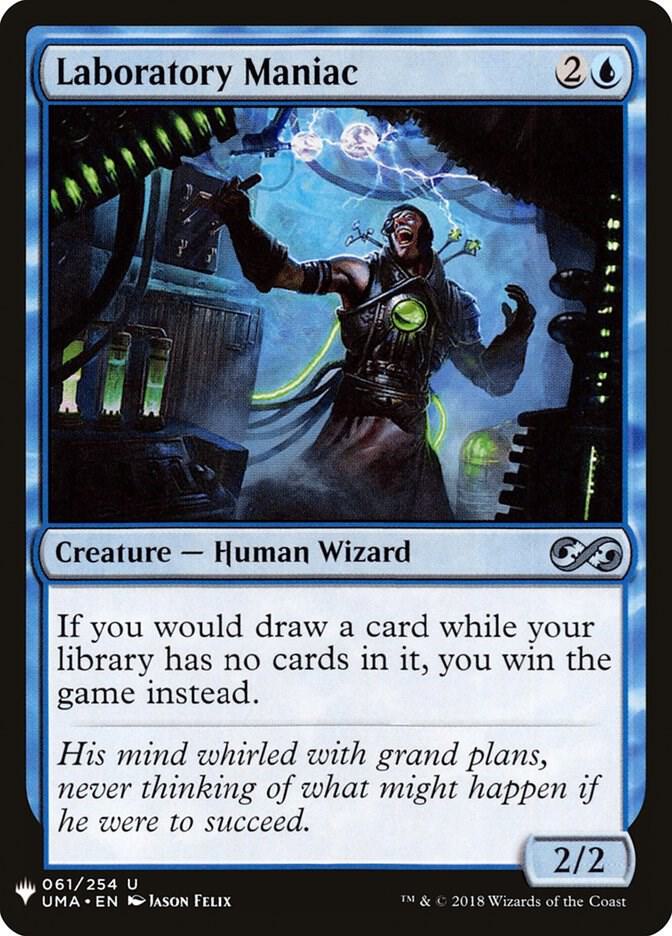 Laboratory Maniac (UMA) - 61: The List Reprints