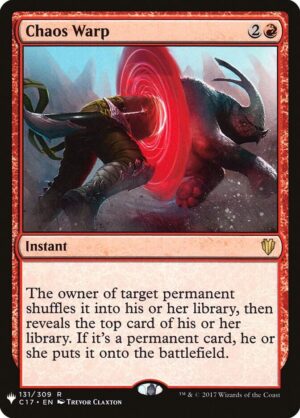 Chaos Warp (C17) - 131/309: The List Reprints