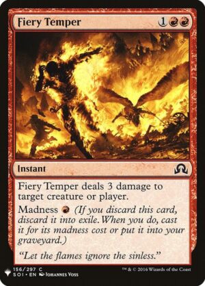 Fiery Temper - 156: The List Reprints