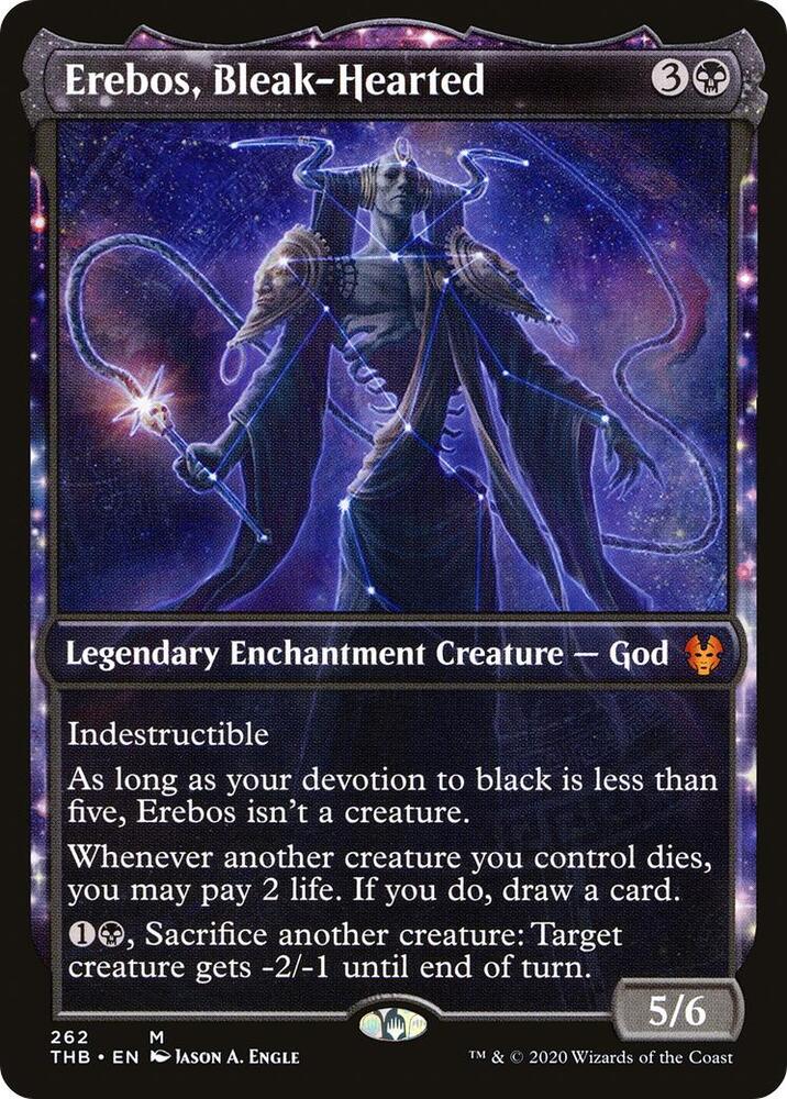 Erebos, Bleak-Hearted (Showcase) - 262: Theros Beyond Death