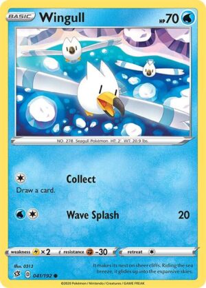Wingull - 041/192: SWSH02: Rebel Clash