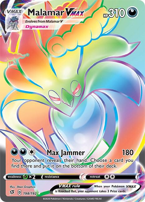 Malamar VMAX (Secret) - 198/192: SWSH02: Rebel Clash