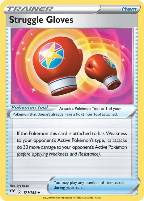 Struggle Gloves - 171/189: SWSH03: Darkness Ablaze