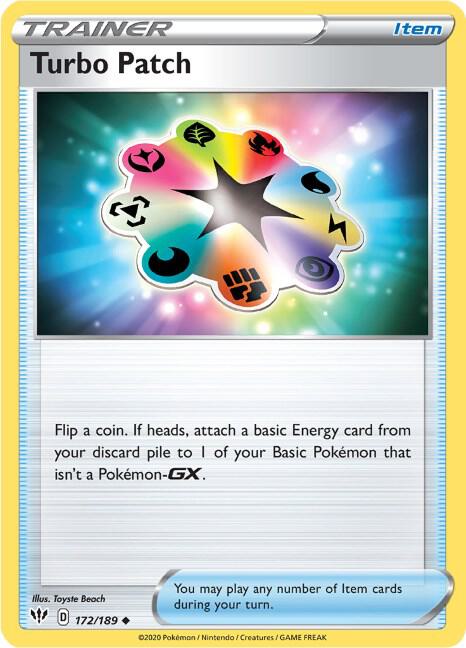 Turbo Patch - 172/189: SWSH03: Darkness Ablaze