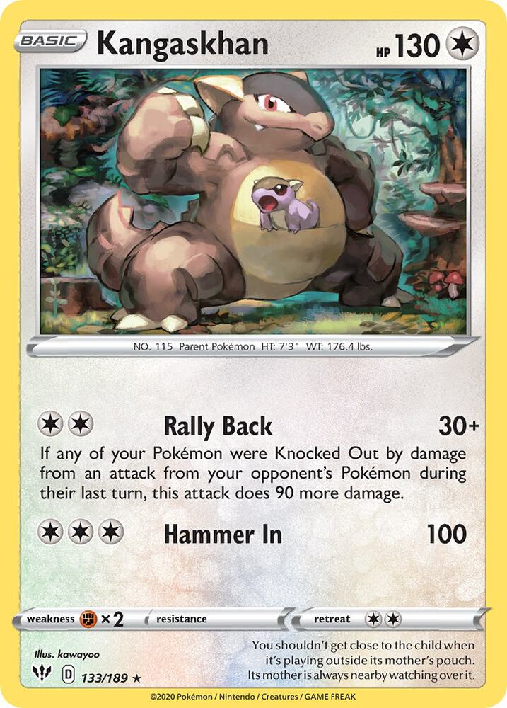 Kangaskhan - 133/189 - 133/189: Deck Exclusives