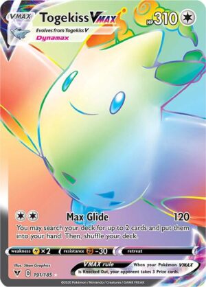 Togekiss VMAX (Secret) - 191/185: SWSH04: Vivid Voltage