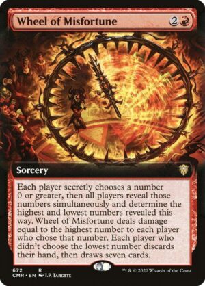 Wheel of Misfortune (Extended Art) - 672: Commander Legends