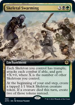 Skeletal Swarming (Extended Art) - 389: Adventures in the Forgotten Realms